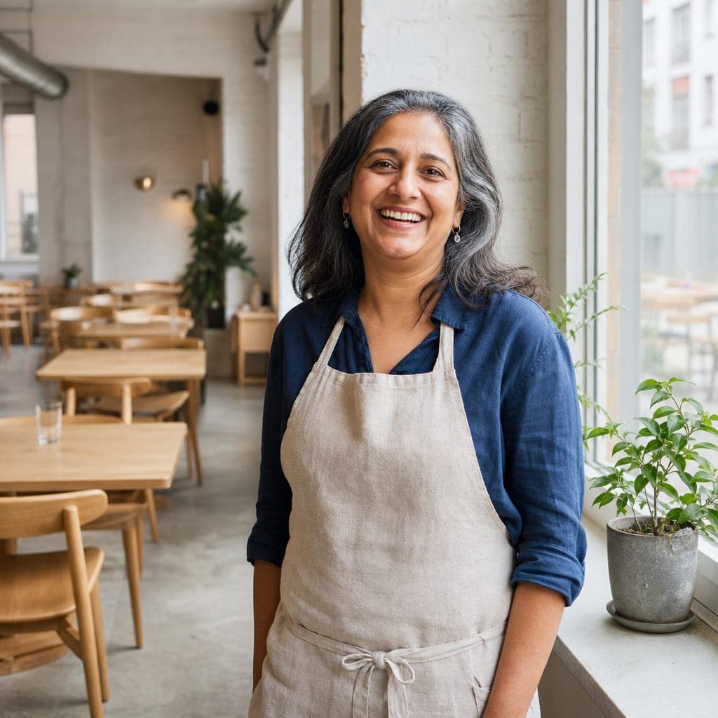 Nithya Aravindan, Inhaberin